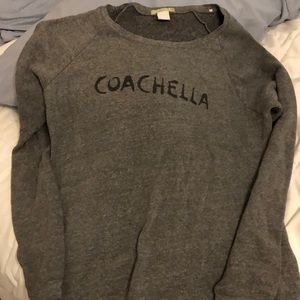 Coachella Sweatshirt Light Comfortable Grey
